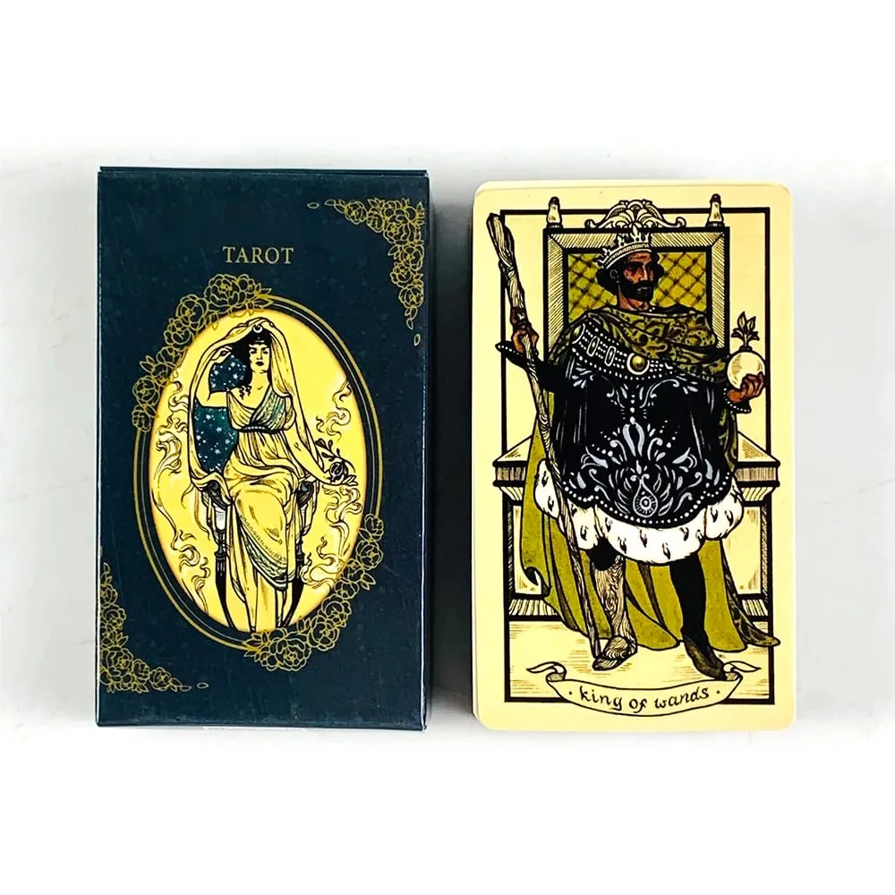 Tarot Cards Deck English Versions Prediction Divination Oracle Board Playing Card Games For Party，Camping Game Pocket Cards