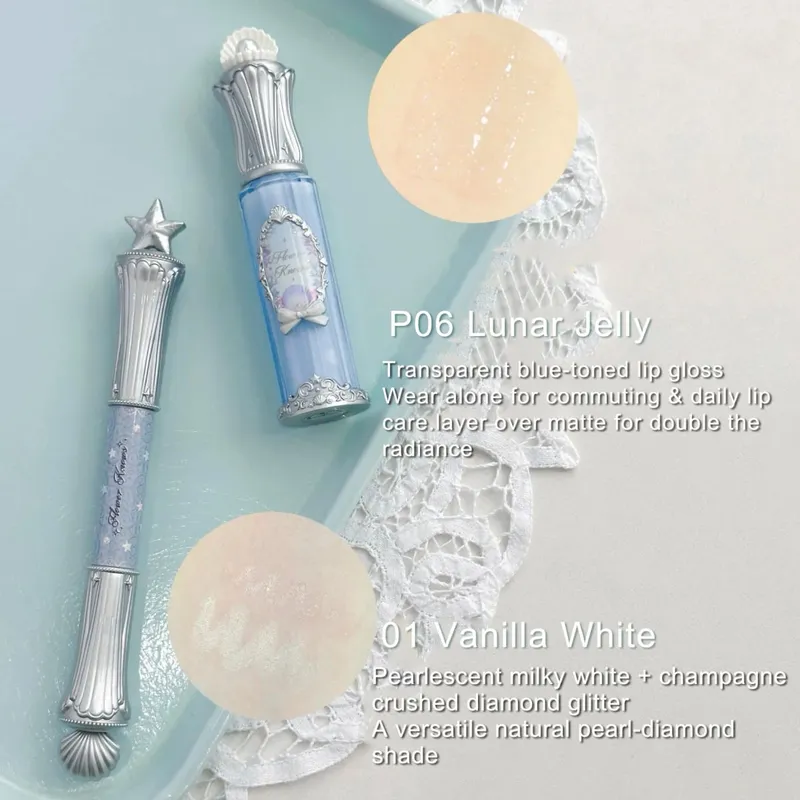 Flower Knows Multicolor Makeup Set Eyeshadow Blush Lip Gloss Summer Limited Edition Mint Green Collection Long Lasting Makeup — image 6