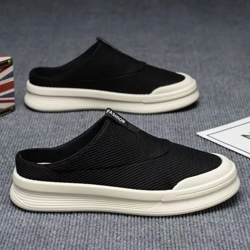 Summer Half Slipper Men's Shoes Breathable Casual Comfortable Sport Sneakers for Home And Outdoor Use Clearance Free Shipping