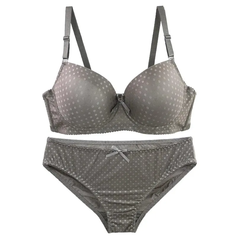 Dainafang feminino renda moldar bcd cup conjunto de sutiã fino molde copo 3 linhas gancho volta anti axila gordura push up lingerie