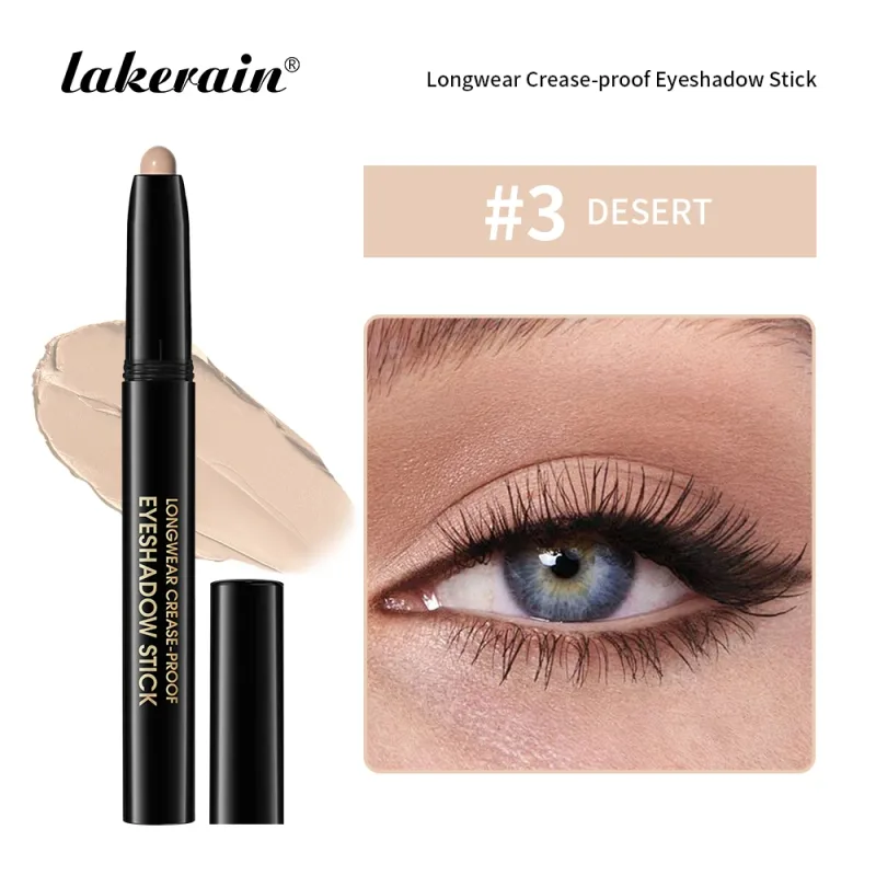 Shimmer & Matte Eyeshadow Pencil Stick Waterproof Pearlescent Metallic Glitter Eye Shadow Highlighter Pen Eyeshadow Cosmetics