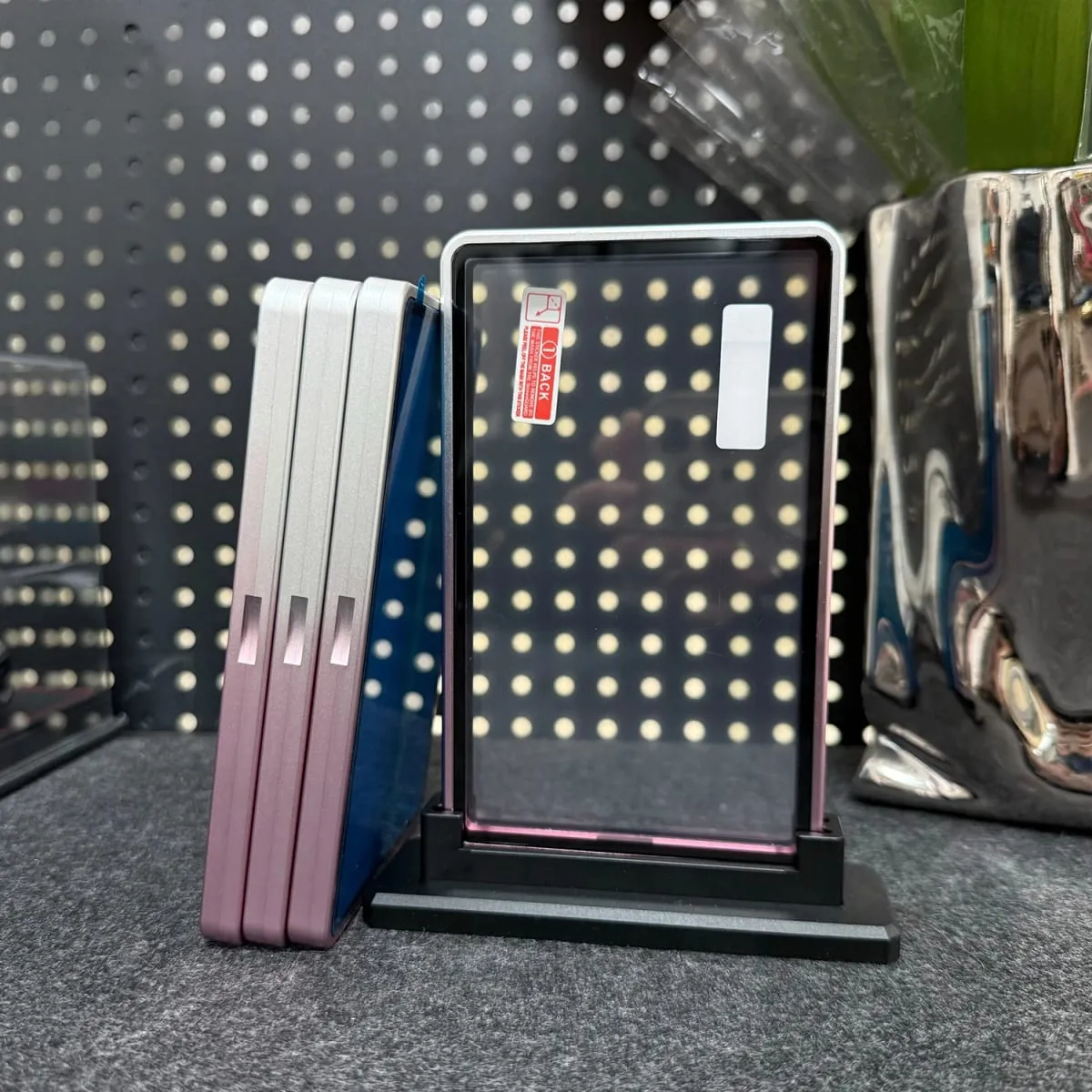 Multicolor Gradient Color Aluminum Alloy Trading Card Protect Holder Metal Case For 35PT PSA CGC Graded Card