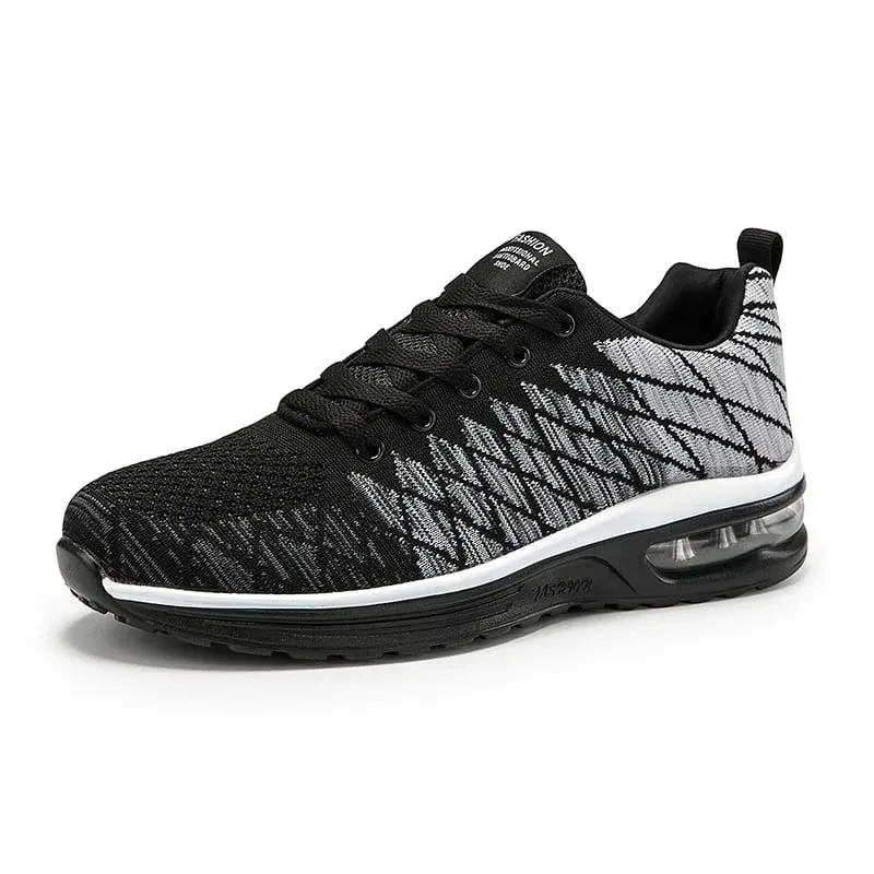Men Running Shoes Outdoor Sneakers Non-slip Male Tennis Shoes Fashion Comfortable Lace-up Sports Shoes Designer Mesh Women Shoe