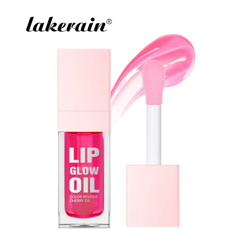 Pelembap Lip Gloss Cermin Air Lip Glaze Menyuburkan Bibir Cecair Gincu Isipadu Bibir Jelas Lip Glos Wanita Bibir Kosmetik — image 9