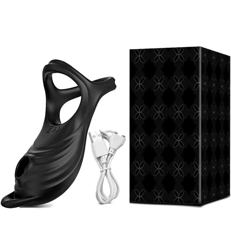 Sucking Vibrating Cock Ring for Men Remote Control Penis Ring Ejaculation Delay Clitoris Sucker Stimulation Sex Toy for Couples