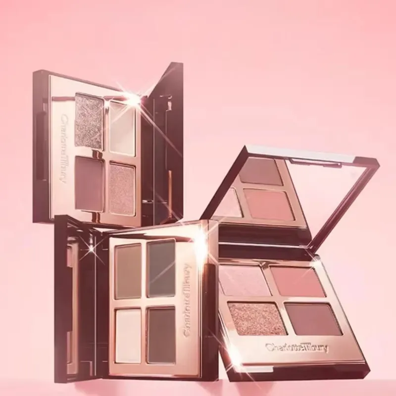 Charlotte Tilbury Eye Shadow Disk Love 2-Colors Powder Blusher Star Pink Powder Blusher Highlight 6-colors Super Nudes Easy Eye