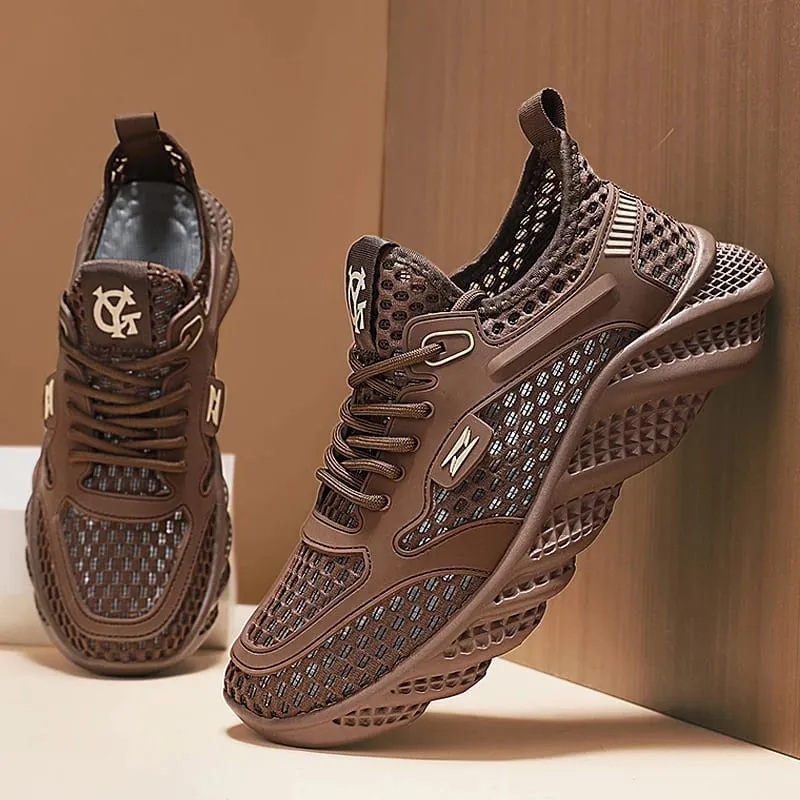 Summer Men Casual Shoes Fashion Lightweight Mens Running Walking Sneakers Mesh Breathable Male Jogging Sports Shoes