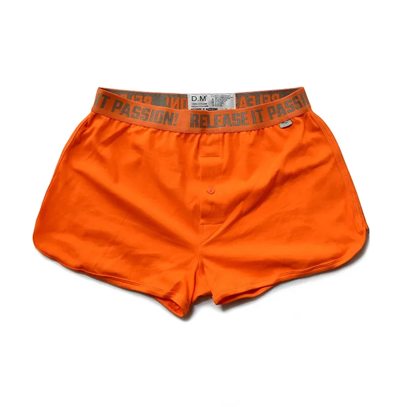 Man's Underwear Panties Men's Shorts Cotton Underwear Boxers Solid Loose Cuecas Masculinas Home Boxershorts Ropa Interior Hombre — image 32