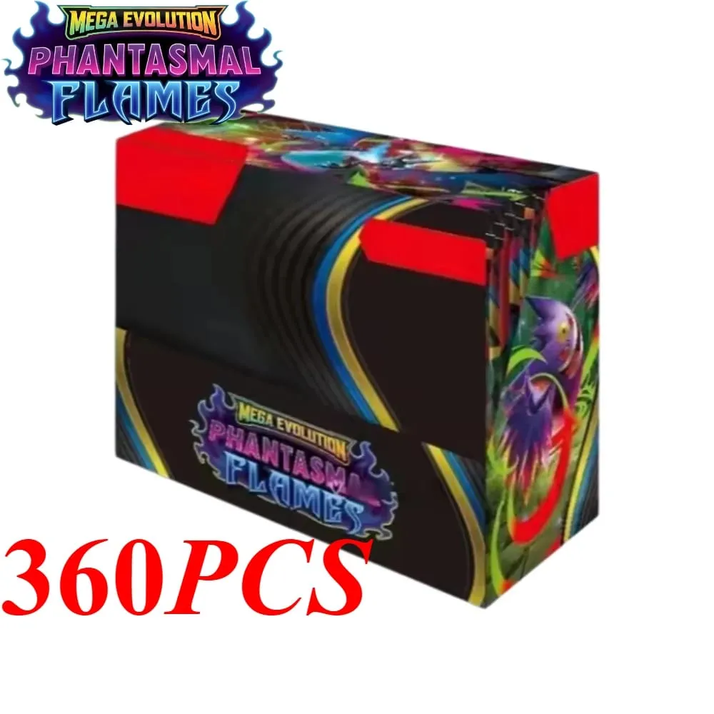 Pokémon TCG Mega Evolution - Pitch Black Booster Display Box Phantasmal Flames Booster Box Trading Card Game Collection English