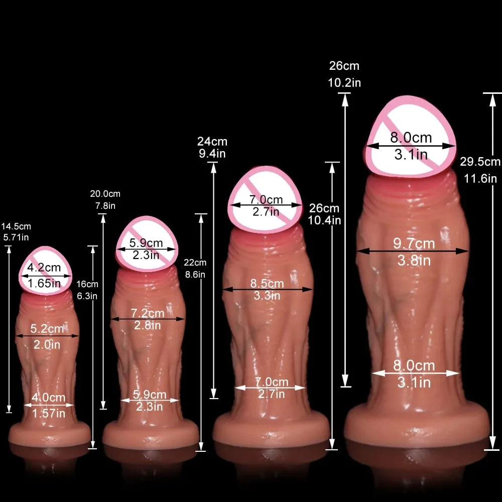 52-97mm Enorme Anale Dildo voor Vrouwen Mannen Seksspeeltjes Siliconen Realistische Dildo Butt Plug Consolador Dikke Lul 18 + Sex Shop Grote Penis