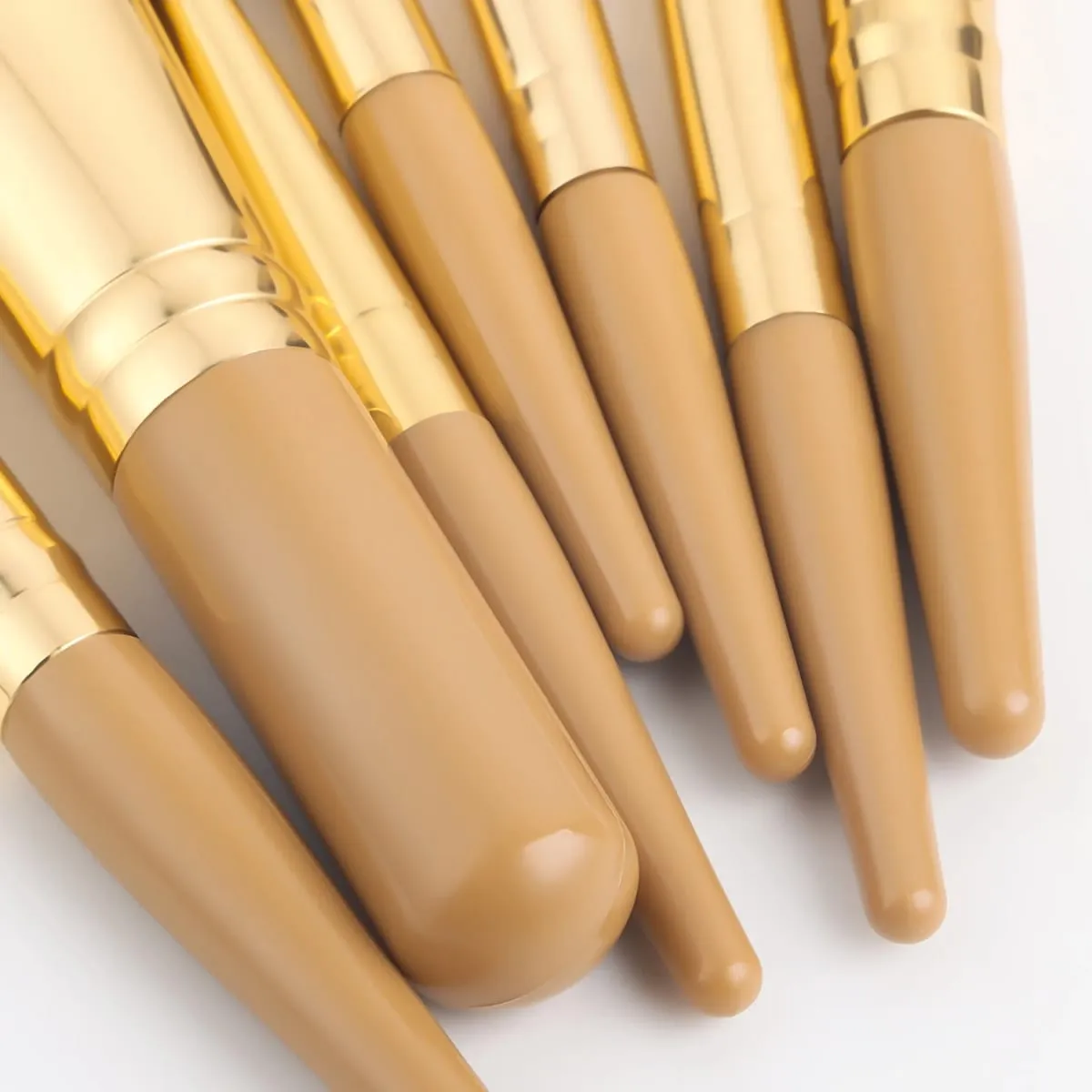 Makeup Brush Sets 9pcs Minimalist Portable With Storage Bag Portable Cosmetic Brushes For Making Up Supply — image 5