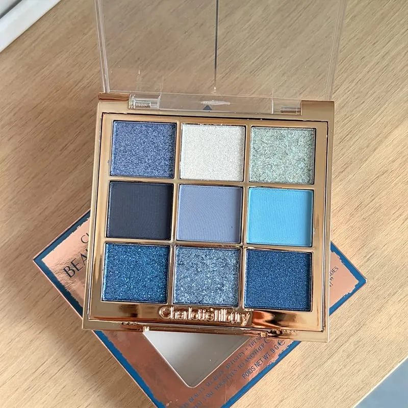 Charlotte Brand Latest Style 9 Colors Eyeshadow Palette & Highgloss Repair Gemstone Disc Nature Easy To Color Tilbury Cosmetics