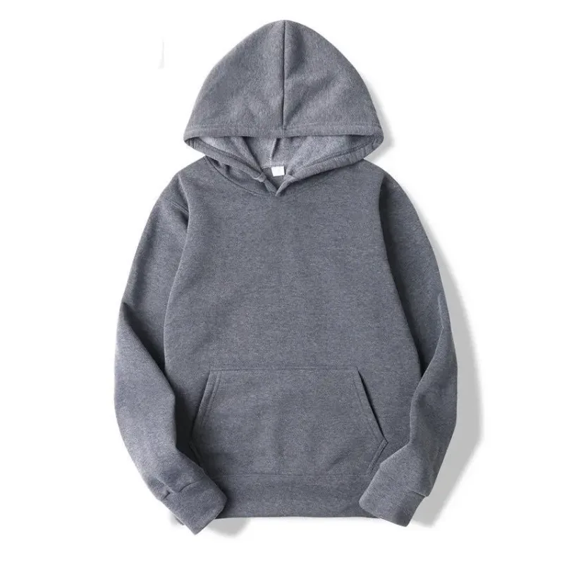 Vanlig Pullover Fleece Huvtröjor Unisex grossist Huvtröja Herr Billig Sublimation Svart Luvtröja För Herr Sudaderas De Hombre