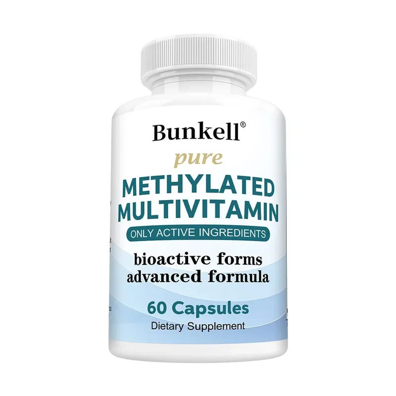 High-potency Methylated Multivitamin Supplement with Vitamins C D B12 To Support Energy and Focus and Maintain Heart Health
