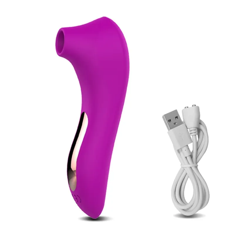 Clit Sucker Vibrator Vacuum Sucking Vibrating Clitoris Nipples Stimulator Female Masturbator Adult Goods Sex Toy for Women