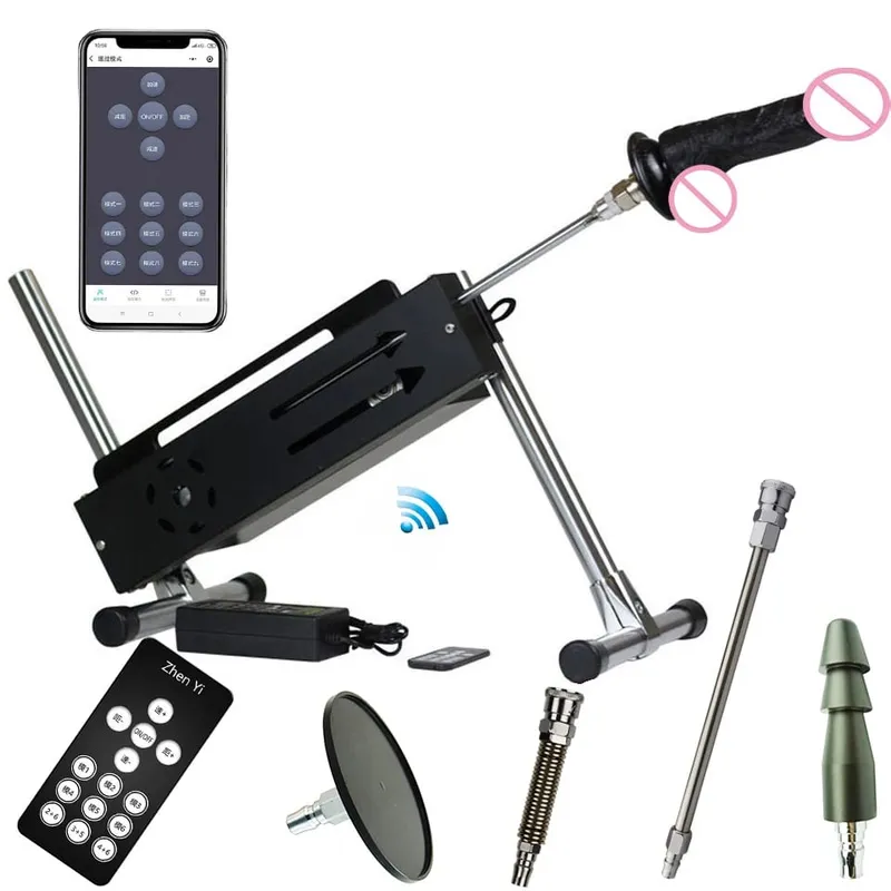 APP Akıllı Premium Seks Makinesi Sistemi Silikon Yapay Penis Sokmak Aşk Seks Makinesi Kadınlar için Uzaktan Kumanda Masajı — image 10