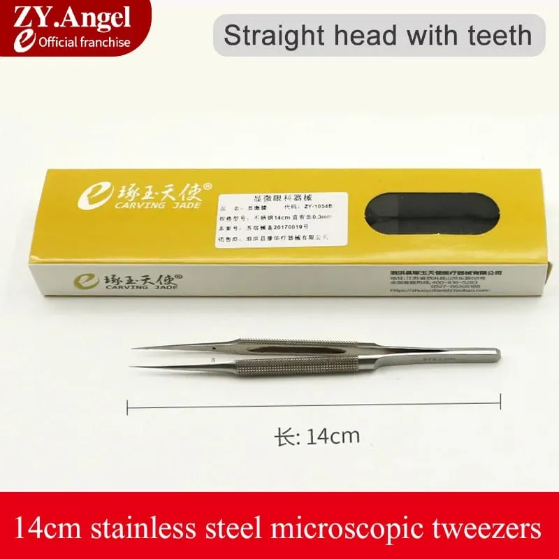Ophthalmic Microsurgery Instruments Scissors Needle Holders Tweezers Stainless Steel 4/6/8 Piece Set Of Ophthalmic Surgical Tool