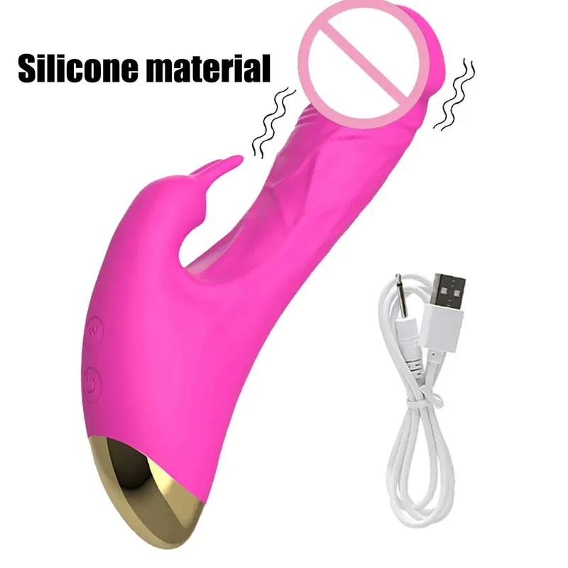 Large Dildo G Spot Vibrator Rabbit Clitoral Clit Stimulation Realistic Penis Sex Shop Sex Toy Adult Product Vibrador for Women