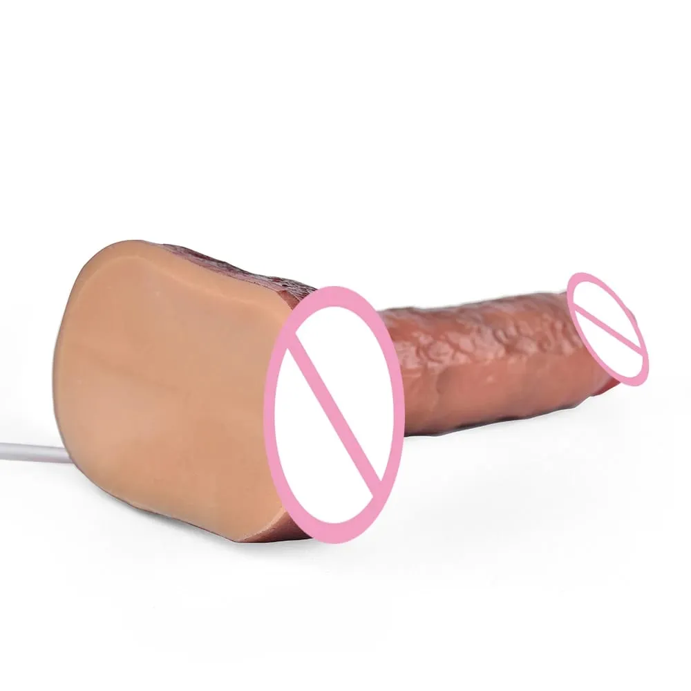 Lifelike Squirting Penis Silicone Ejaculation Large Realistic Dildo With Sucker Skin Touch Anal Sex Toys For Women