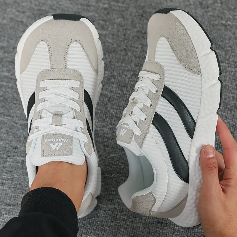 Unisex EVA Soft Sole Running Shoes Lightweight Vintage Multi-Use Sneakers Big Size Breathable Wear Resistant Walking TennisShoes — image 8