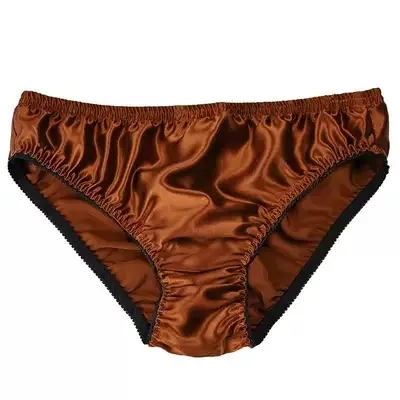 Venta caliente 100% de seda de morera para hombre Boxer de seda Natural bragas masculinas de Color sólido XXL calzoncillos para hombre ropa interior