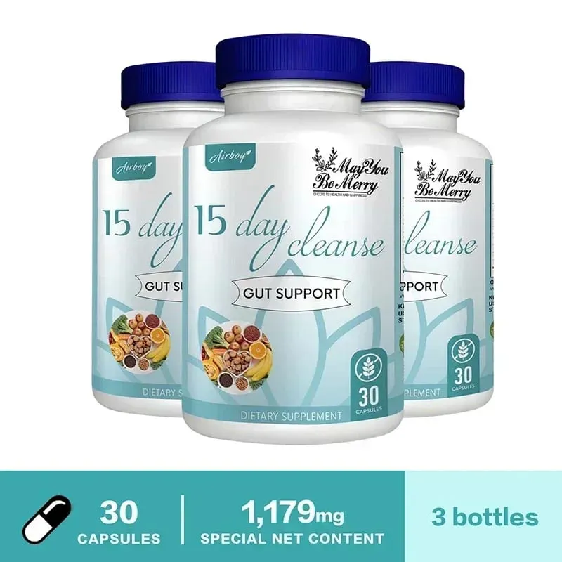 15 Day Cleanse - Intestinal Cleansing Detoxification Relieves Bloating Promotes Digestion Metabolism and Weight Management — image 8