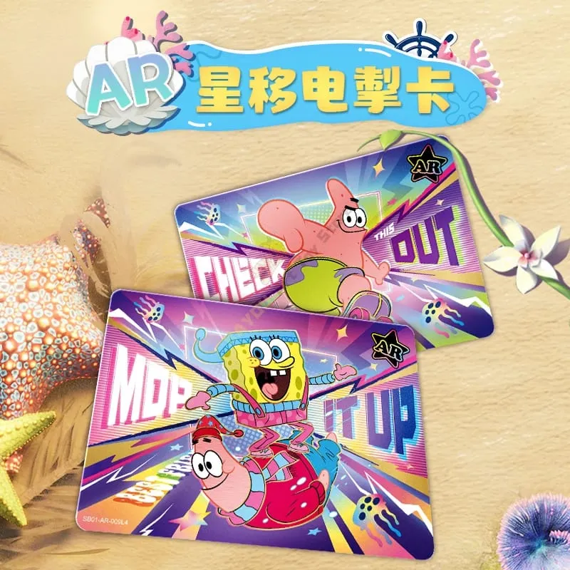 SpongeBob SquarePants Card Patrick Star Fun Time Gift Box Collection Cards ChildrenGifts Rare Collections Gift Toy — image 3