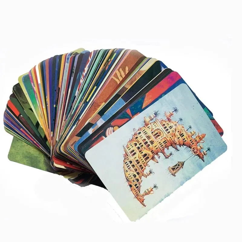 Illustrations Cards Blue Extension Version Card Games — image 2