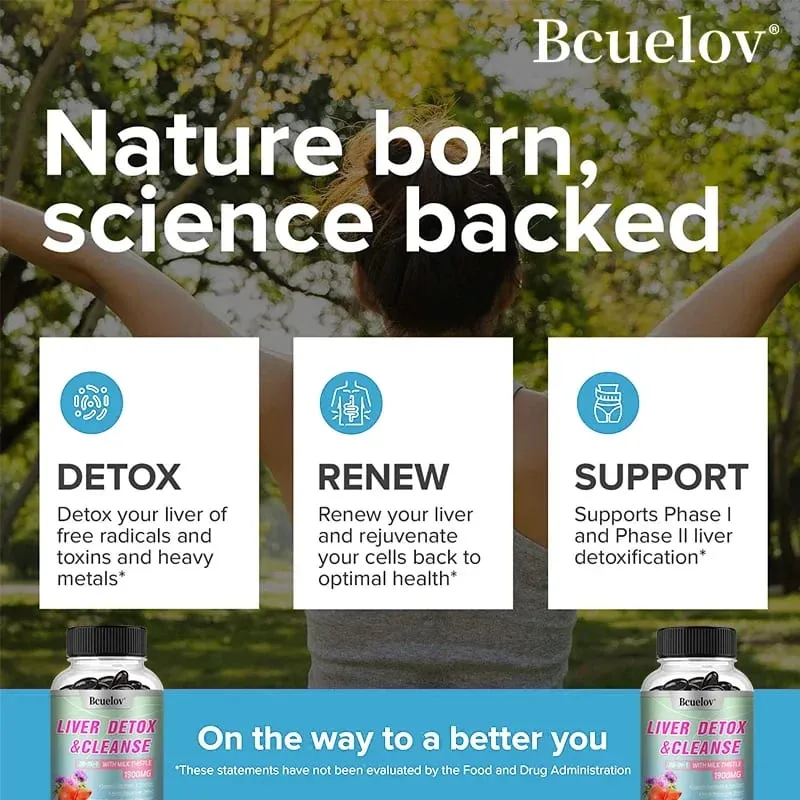 Liver Purification Detoxification and Repair Capsules - Improve Indigestion and Promote The Production of Digestive Enzymes — image 5