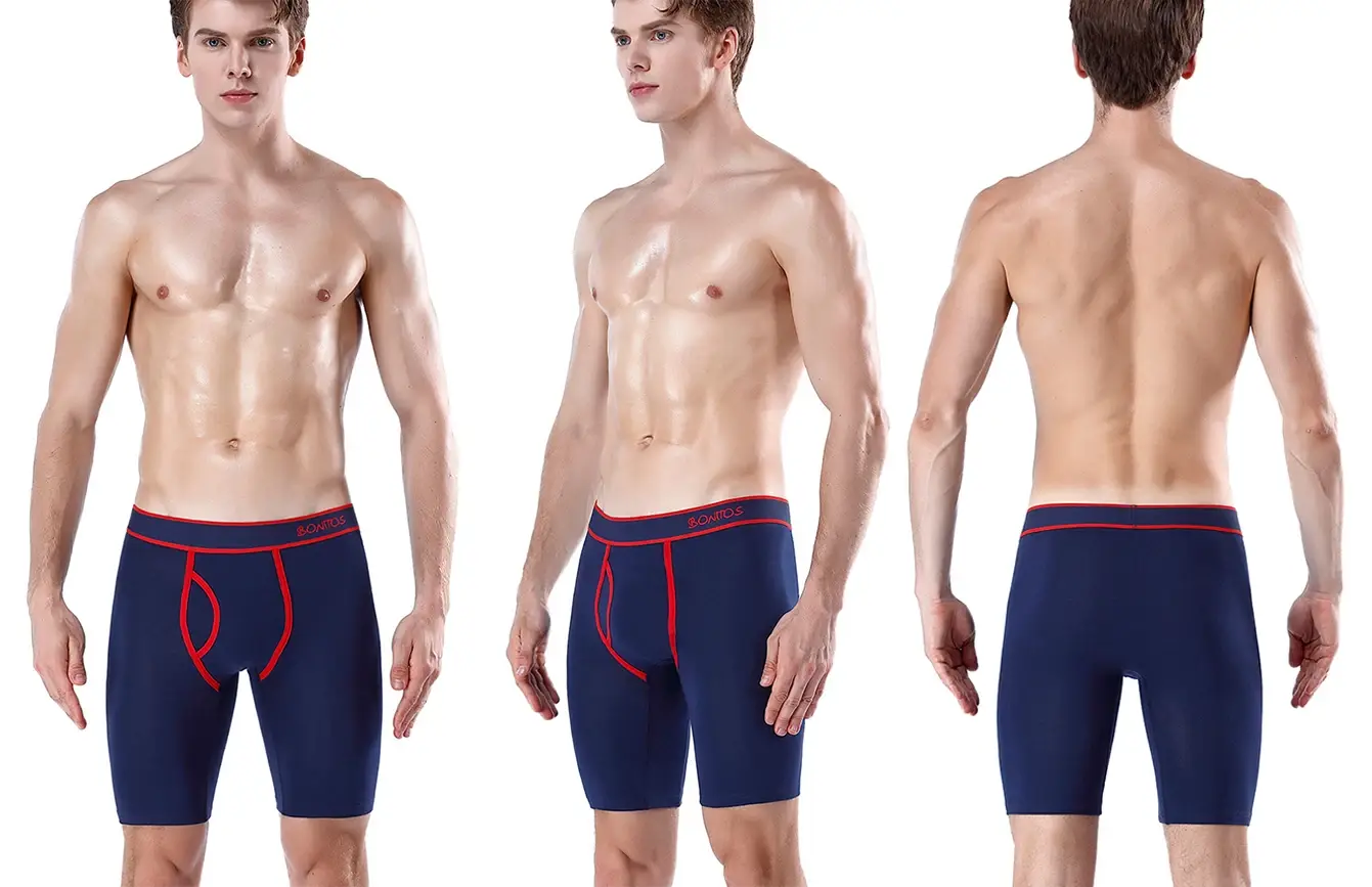 3pcs Front Opening Print Boxers For Man Underware Cotton Camouflage Men's Panties Shorts Family Sexy Male Underpants Sports