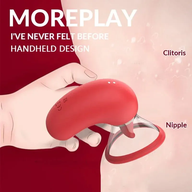 5 IN1 Sucking Vibrator for Women G Spot Clitoral Stimulator 3 Sucking 9 Tongue Licking LCD Display Removable Cup Adult Sex Toy