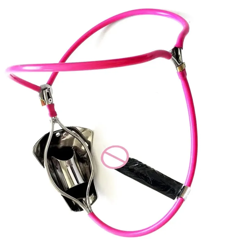 Male Chastity Cage Device Size Adjustable Leather Belt Penis Ring Underwear Scrotum Protectors Dildo Anal Plug Sex Toys for Men