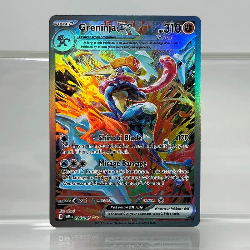 Foil PKM Single Cards Pikachu Charizard EX Bubble Mew Game Rare Collection Cards PTCG Rainbow Proxy Cards