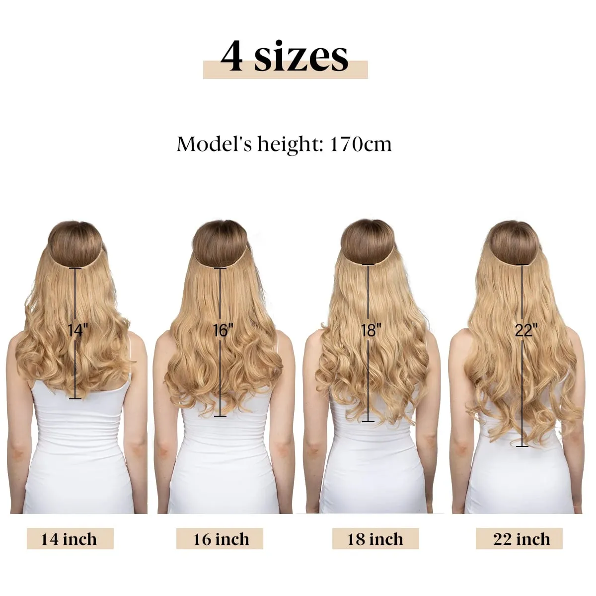 Nice Premium Synthetic Invisible Wire With Clip In Hair Extensions Daily Use Hairpieces Long Brown Natural Wavy Fake Hair piece