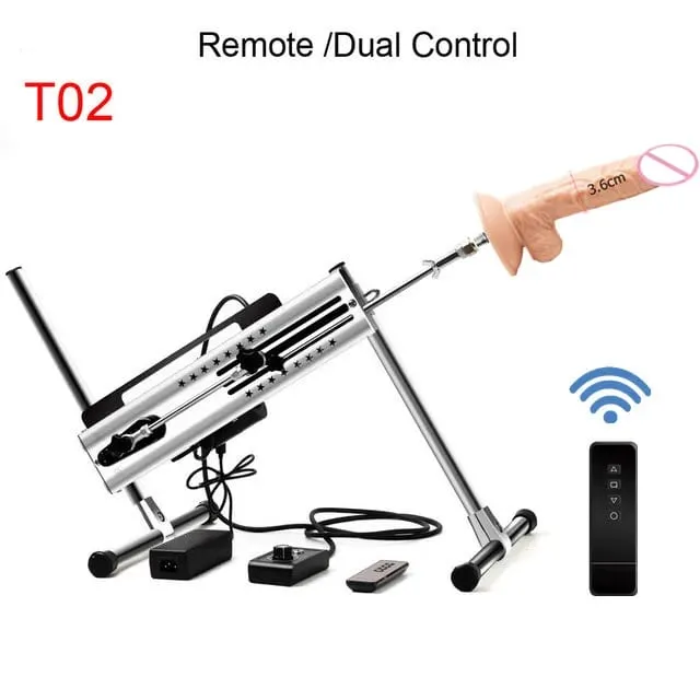 120W Strong Power Wireless Remote Control Sex Machine Automatic Vibrators Realistic Dildo Sex Toys For Women Men 18+ Adult Games