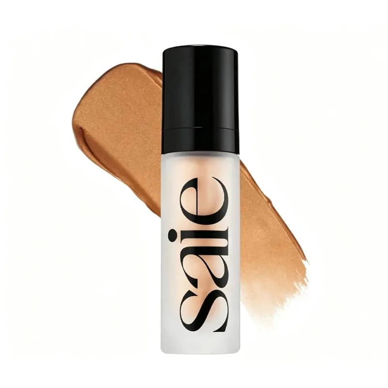Hot Brand Saie Face Contour Antique Copper Paste Liquid High Gloss Gel & Liquid Powder Blusher Easy To Color Portable Cosmetics