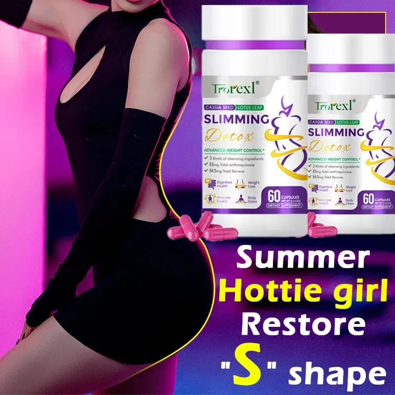 [60 Kapseln] Kassiasamen- und Lotus-Abnehmpillen – natürlicher Fatburner für Frauen | Klinisch getestete, sichere Formel zum Abnehmen