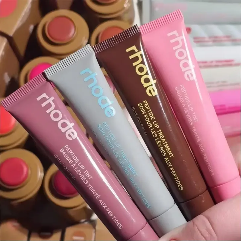 Rhodeskin Lip Gloss Lip Balm Smoothing Lipstick Lines Lasting Nourishing Women Care Makeup Moisturizer Blush Girl Lipstick Gift