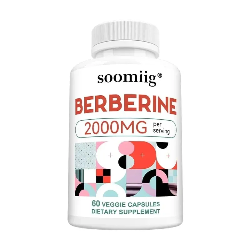 Berberine Extract Supplement - Immune System Support Healthy Gastrointestinal Tract Heart Health - 120 Capsules