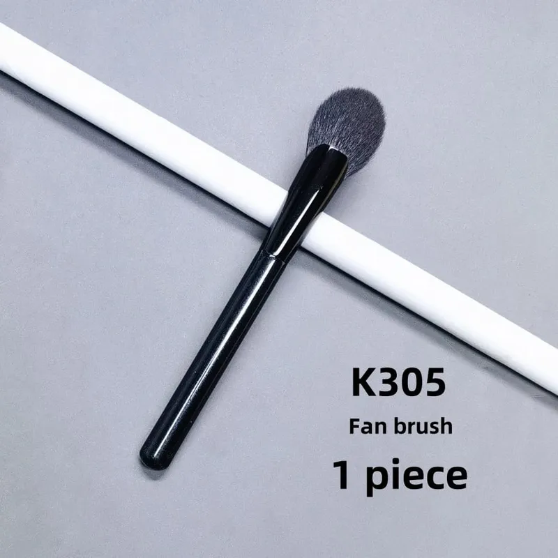 Fan Makeup Brush Highlighter Face Shadow Goat Hairs Blush Powder Make Up Brushes Pro Essential Cosmetic Tools