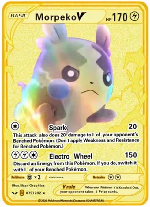 English Version Pokemon Metal Card Anime Figure Pikachu Charizard Mewtwo Battle Trading Game Collection Cards Model Toy Gifts