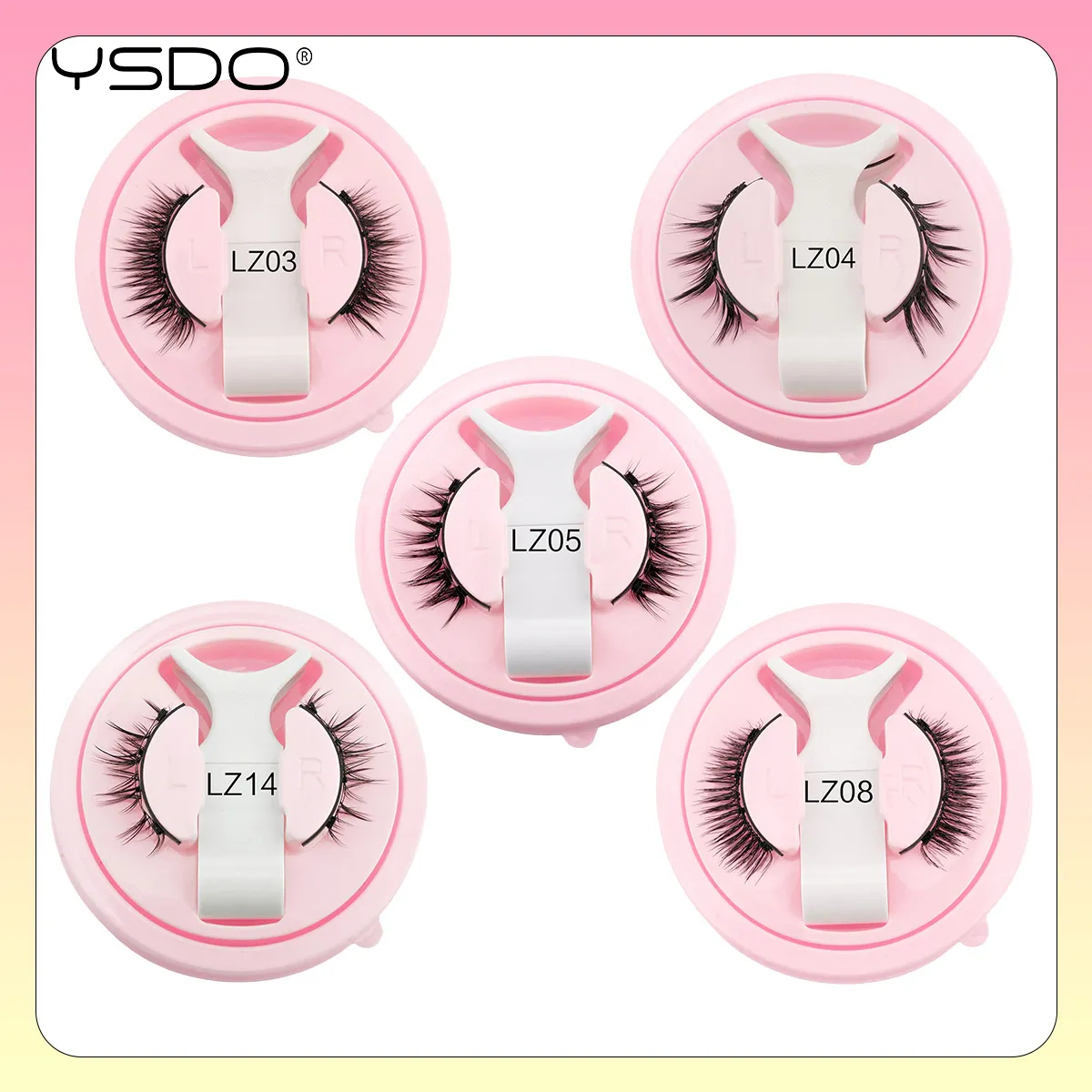 Magnetic Eyelashes Reusable Winged Magnetic 3D Mink Lashes Long-Lasting No Glue Needed False Eyelashes With Tweezer Makeup