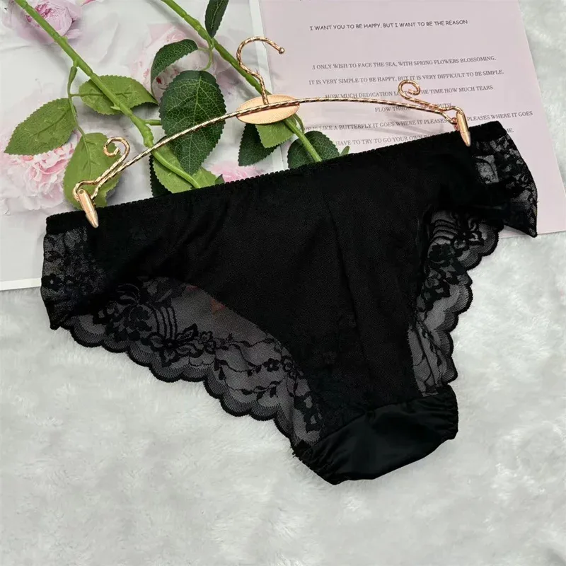 Cuecas sissy masculinas, cuecas de biquíni, lingerie com acabamento em renda, roupa íntima gay masculina crossdress, roupa íntima sexy para homens