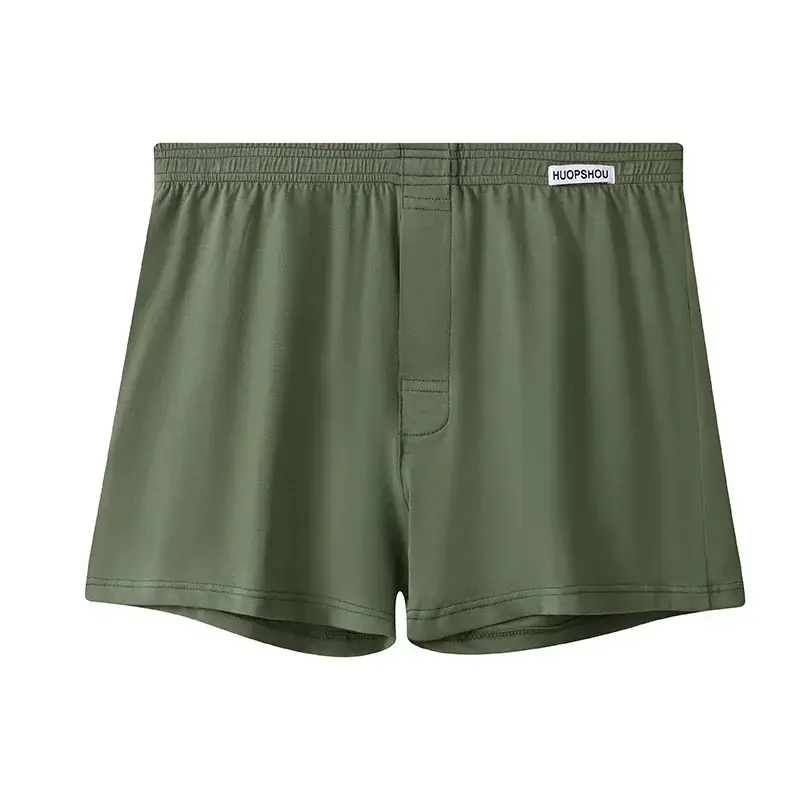 Men's Panties Cotton Loose Boxer Shorts Soft Moisture-Wicking Jersey Underwear Plus Size Lounge Summer Stretch Sleep Arrow Pant