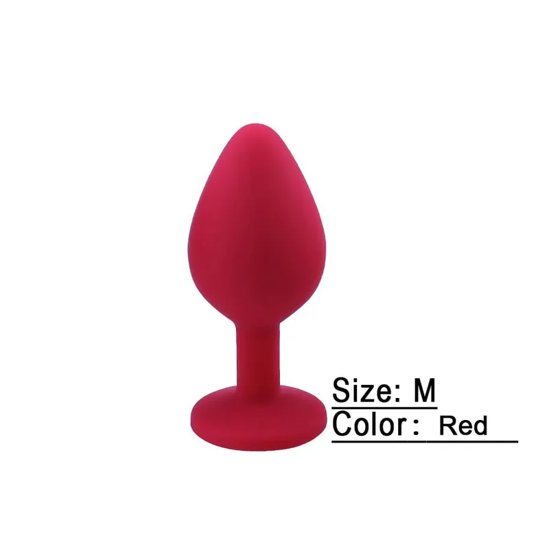 Plugue anal de silicone macio p/m/l, mini plugue erótico para bunda, brinquedo sexual para iniciantes, homens, mulheres, casais gays, estimulador de próstata, brinquedo de sexo anal