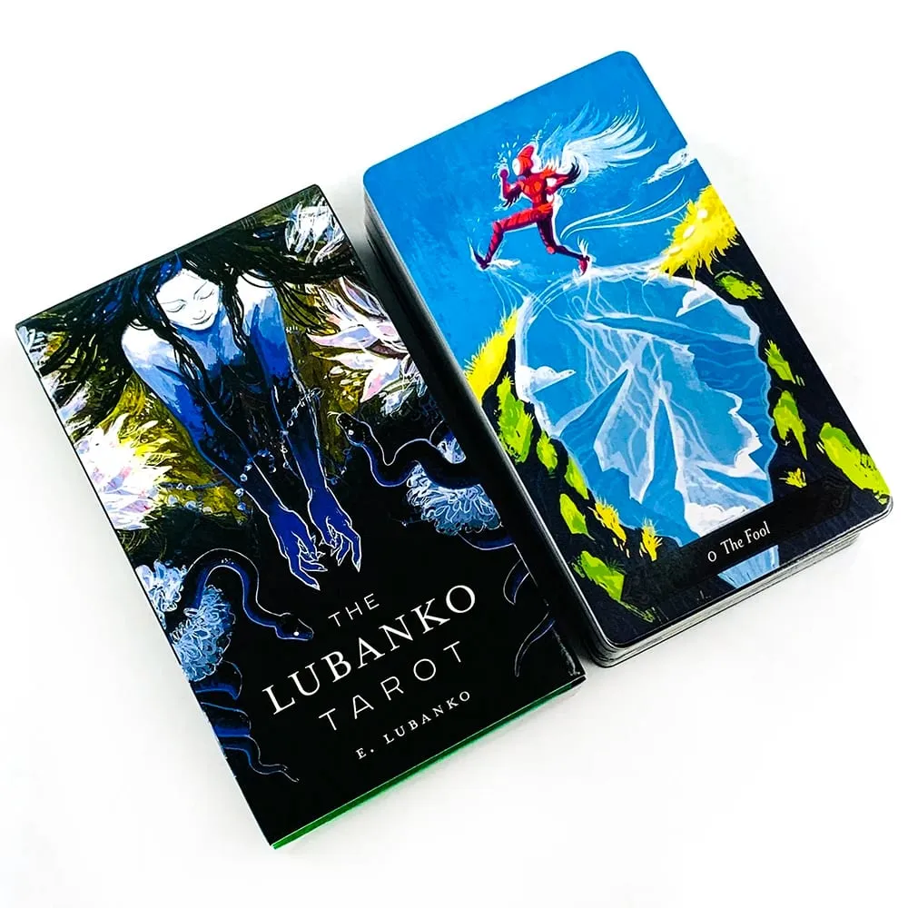The LUBANKO Tarot Deck Mystical Artwork Durable & Portable Meditation & Party Games Perfect For Spiritual Guidance & Collector