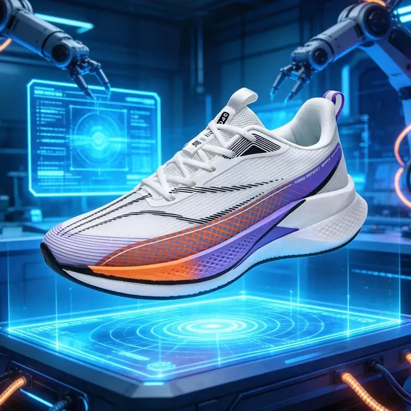 Men Marathon White Running Shoes Speciality Sports Breathable Sneakers Cushion Racing Jogging Outdoor Tennis Athletic Trainers