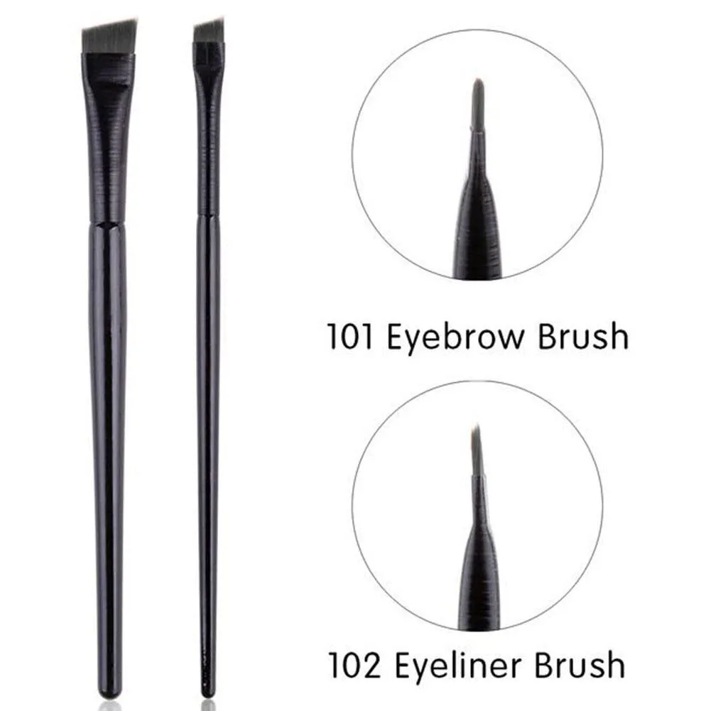 Eyebrow Eyeliner Brush Small Angled Small Angled Eyebrow Cosmetic Liner 1Pcs Brush Make Up Brushes Contour Tools Brow Brush