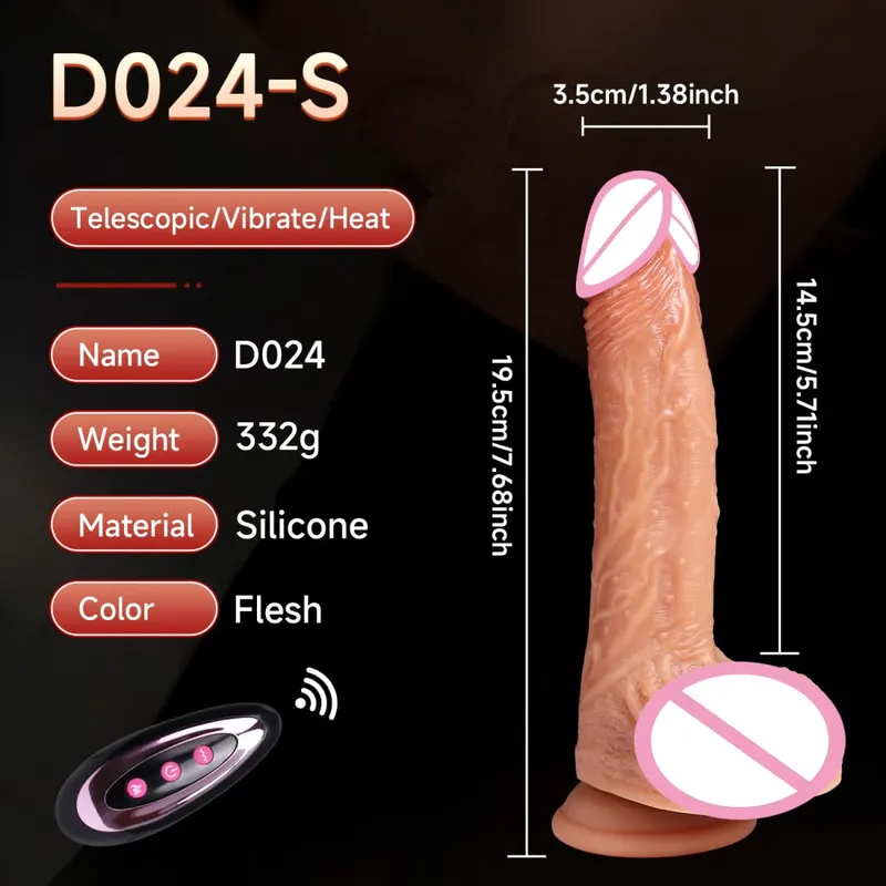 Wearable Realistic Dildo Vibrator Thrusting Penis Penetration Anal Vibration Adult Dildos Anal Sex Toy for Women Vibrators 18+