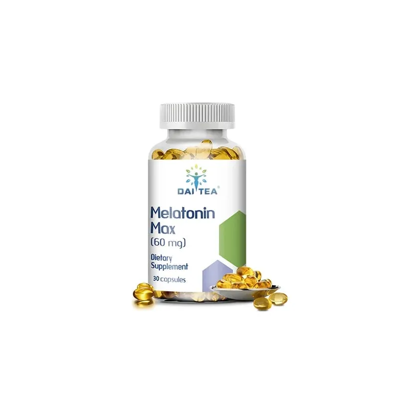 Melatonin Capsules Dietary Supplement - Relieve Insomnia Help Improve Sleep Quality Reduce Waking Time Help Deep Sleep — image 8